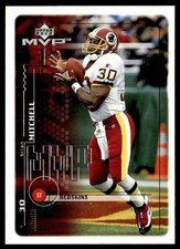 1999 Upper Deck MVP Brian Mitchell Washington Redskins #196