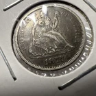 1877-S Seated Liberty Silver Dime (good price) + condition not very good,