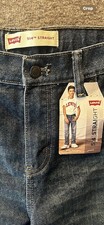 Levi  s 514 Straight Regular Fit Through Thigh Boys 18 Denim Jeans 29  x 31  NWT