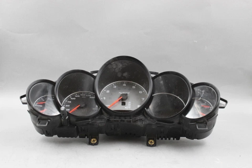 Velocímetro S híbrido 71 k millas cronómetro KPH 2012-2016 PORSCHE PANAMERA #39107 Foto 3 de 4