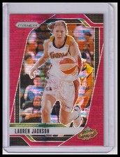 2024 Panini Prizm WNBA #108 Lauren Jackson Red Pulsar Prizms #/299