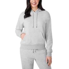Member's Mark Women's Fleece Hoodie Size XS Light Grey Heather