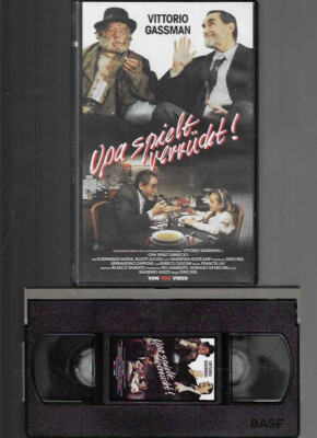 VPS Video  Vittorio Gassman  Elliott Gould   Opa spielt verrückt!    VHS Rarität