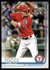2019 Topps Carlos Tocci #649 Rookie Card (RC)