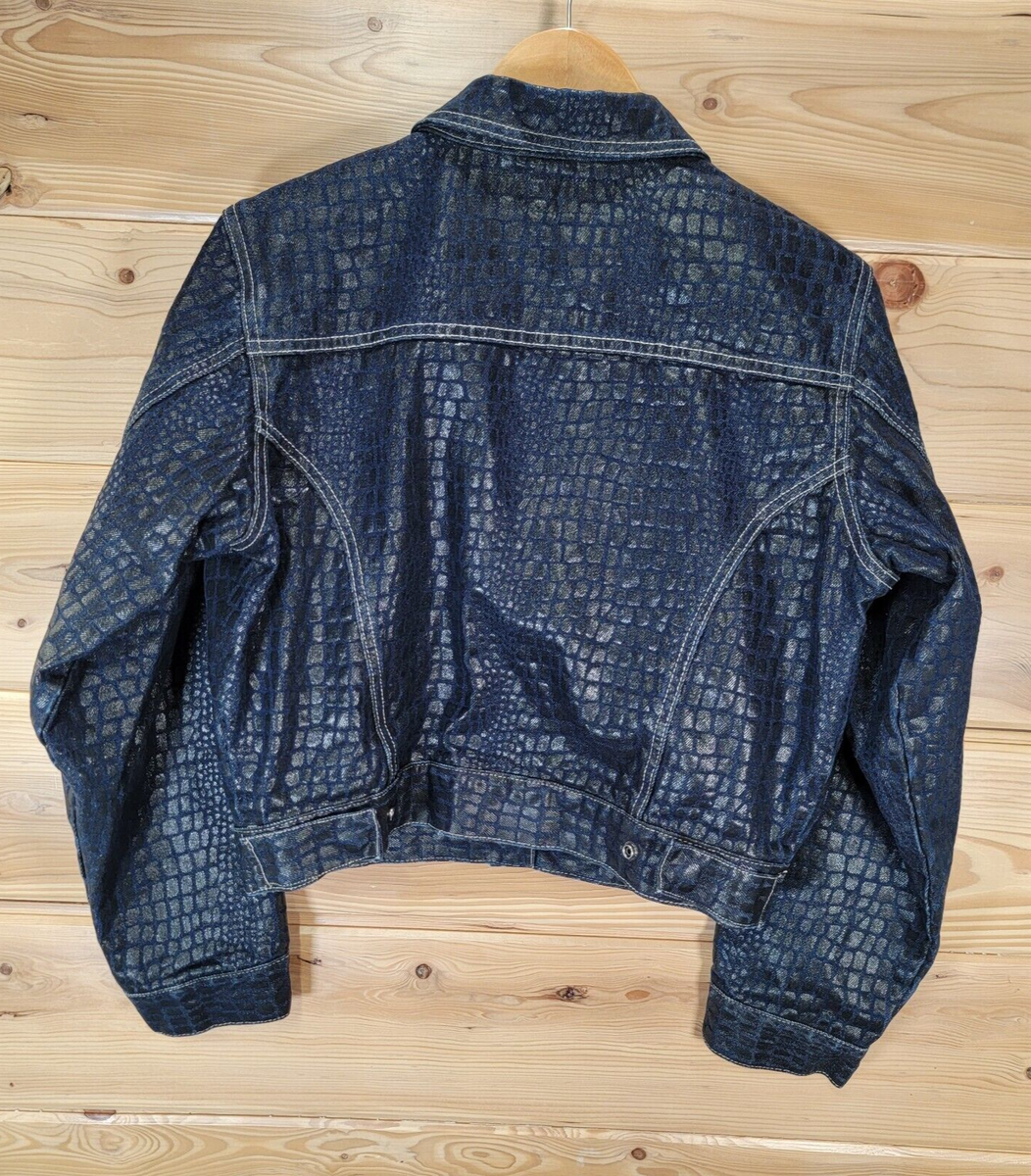 【常田大希着用】 vintage FUBU denim jacket Rare Vintage Fubu Jacket Women Size XL Denim Trucker