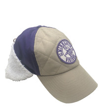 '47 Brand NFL Minnesota Vikings Purple Tan Hat w/Logo Earflaps Hat Football Cap!