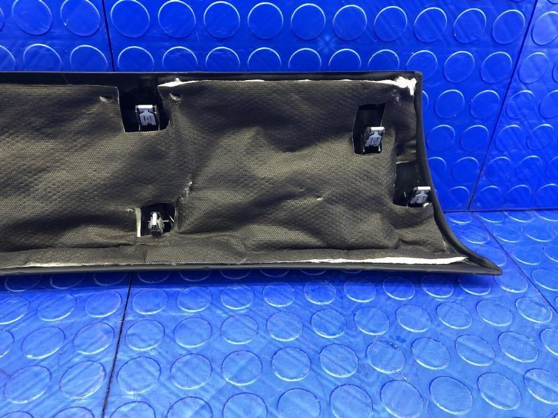 2016-2021 MCLAREN 570S OEM REAR WINDOW TRIM COVER PANEL BLACK LEATHER