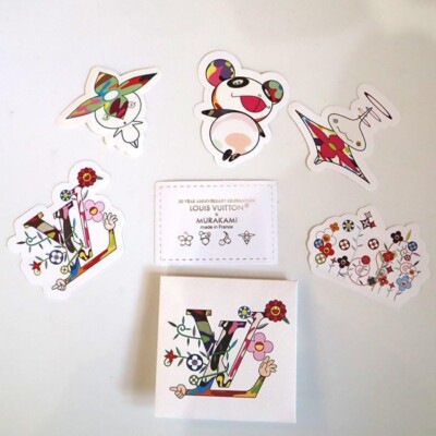 LOUIS VUITTON × Murakami ステッカー&ショッパー&リボン LOUIS VUITTON x Takashi Murakami Cherry Ribbon Shopper 6
