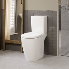 Concept Freedom Close Coupled Toilet with Eco Cistern (+ Soft Close Seat)