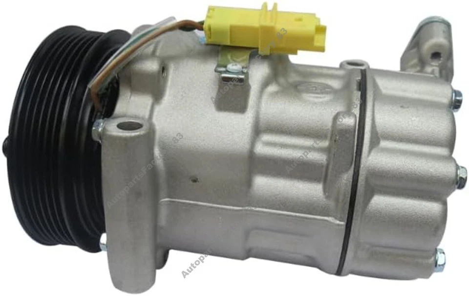 9671456680  9684480480 SD6V12 Ac Compressor for Citroen Fiat Peugeot 206 307 - Image 3 of 4