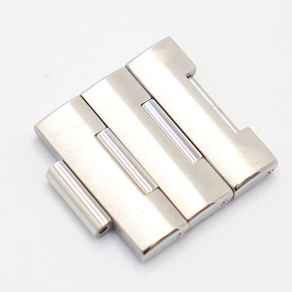 Gucci Véritable 3 Maillons Homme Montre Bracelet Ceinture Bracelet Pièces Argent 22mm