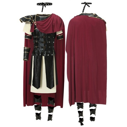Antico guerriero romano spartano gladiatore cosplay donna e uomo cavaliere principessa Xena - Foto 17 di 19