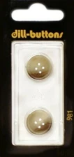 Dill Buttons ~ (0981) - 5/8" - 2 ct