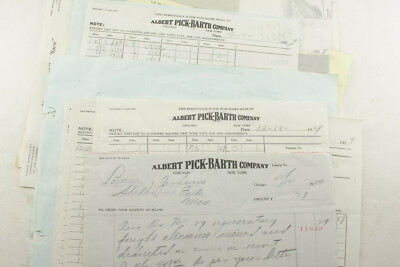 1929 Lamson Goodnow Albert Pick & Co Chicago IL Letter Remits Ephemera P1241H