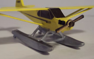 Osborn Model Kits 3091 N Scale Piper Cub Float Kit