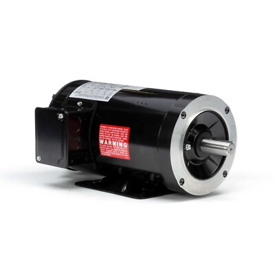 Marathon Y284 Electric Motor 1.5 HP 1800 Rpm 3PH 230/460 Volt 145TC Black MAX