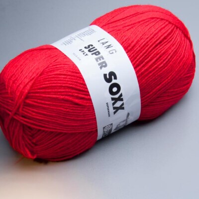 Lang Yarns Super Soxx 6Ply 60 - LL 410m / 150g - Needle Size 3 -