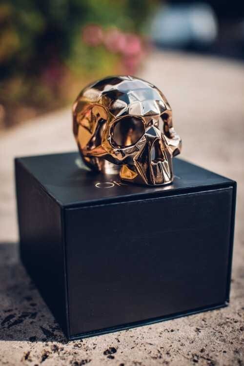 Figurine Richard Orlinski SKULL SPIRIT - Crâne 2021 - Résine