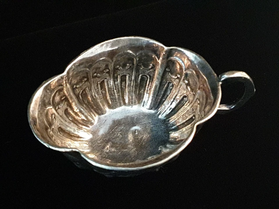 Редкая Старинная Императорская Русская Серебряная Чашка для Водки Чарка Ковш Москва Екатерина II - Изображение 4 из 4