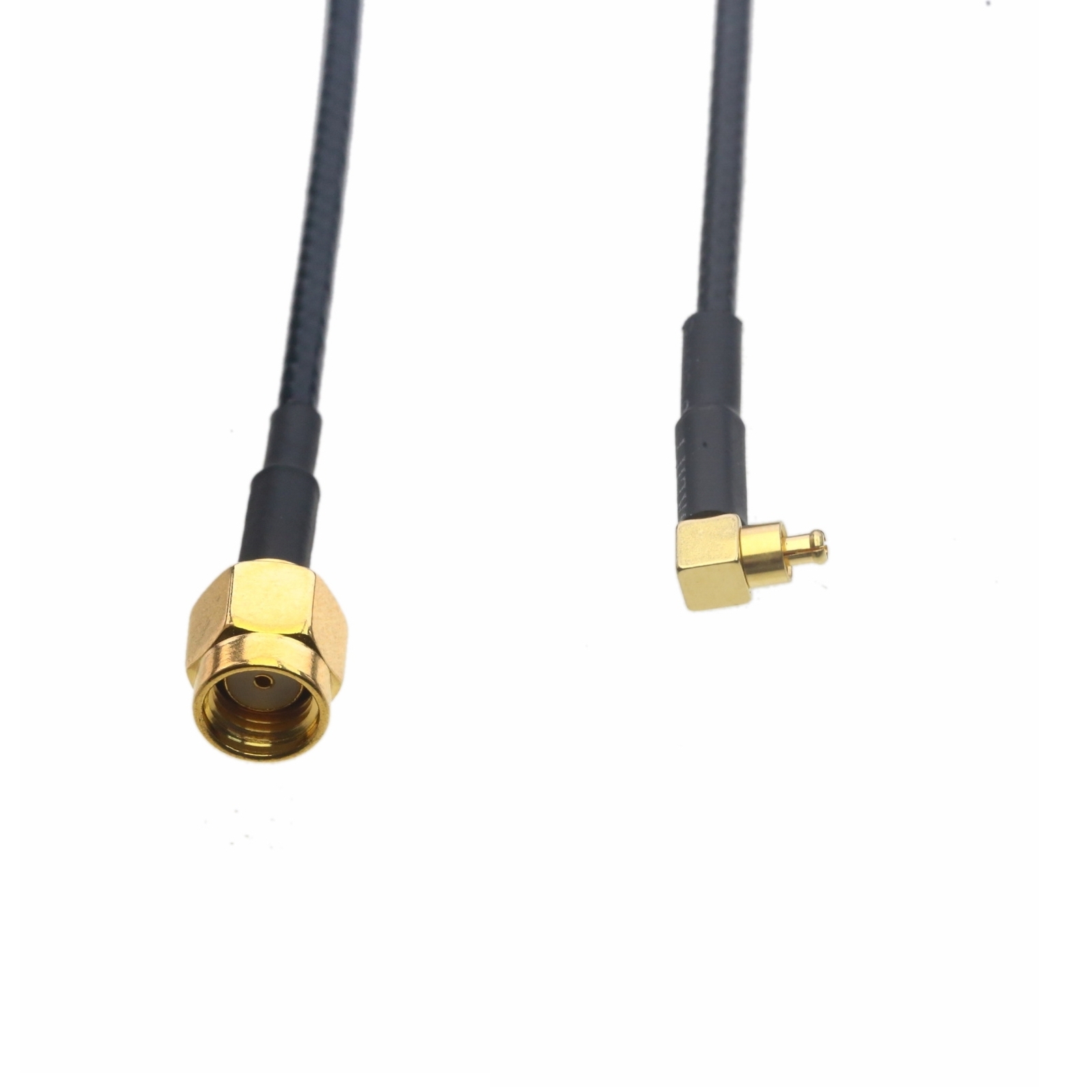 RF DVB Cable RP-SMA male to MC-Card plug elbow RG316 6