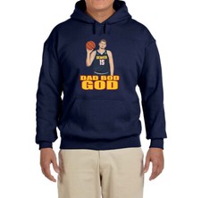 Denver Nuggets Nikola Jokic Dad Bod God Hooded Sweatshirt