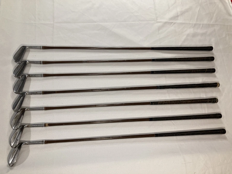 Vintage Wilson Top-Notch AFH Reg No. TNT 31522 & 31420 3-9 Iron Set 7 Golf Clubs - Image 2 of 4