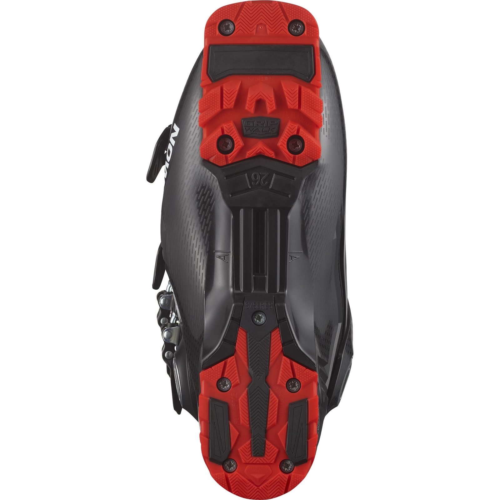 Salomon Select HV 90 Scarponi da Sci On Pista Uomo Nero Rosso Beluga M27 27.5 MY25