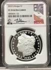 2023 S Proof Morgan Silver Dollar $1 NGC PF 70 San Francisco Mint Thomas J Uram