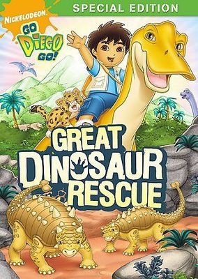Go Diego Go! - The Great Dinosaur Rescue - DVD - Brand New
