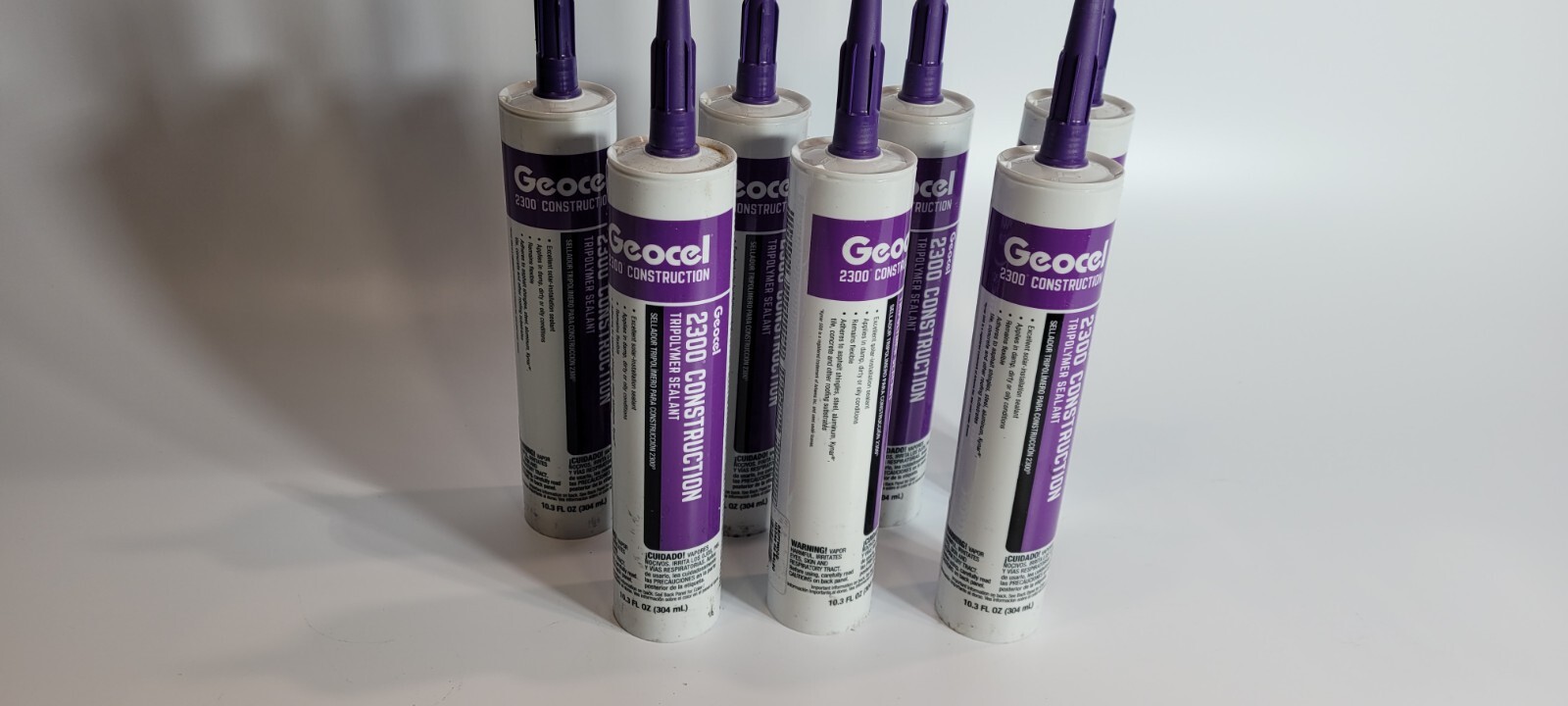 7X Driftwood Geocel 2300 Construction Tripolymer Sealant Composite Cartridges