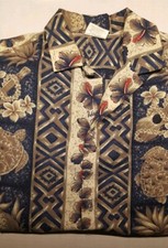 Kalena Fashions Mens Small Hawaiian Shirt Hawaii pre-owned Button up