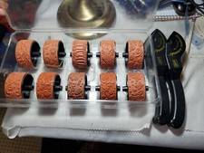 Stampin Up Wheel Roller Set Of 10 Plus Two Handles