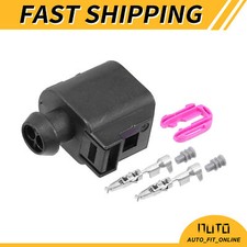 No.8T0973702/6E0973702 2 Pin ABS Sensor Connector Single Custom for VW for Audi