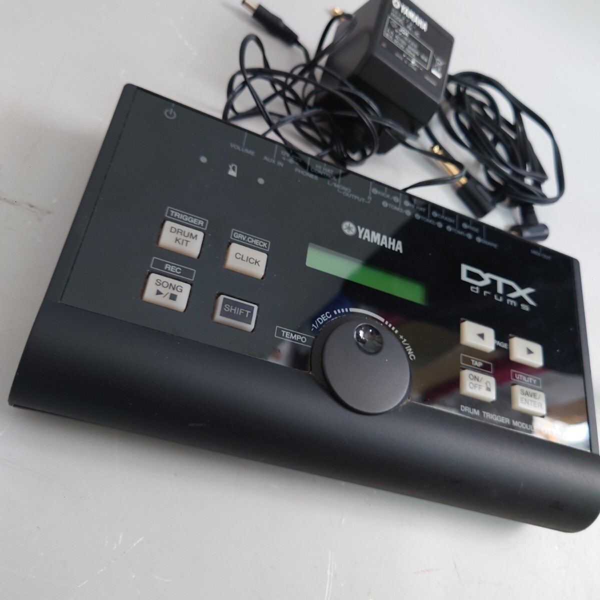 YAMAHA 電子ドラム音源 DTX500 DrumTriggerModule YAMAHA DTX500 Electronic Drum sound trigger Module free