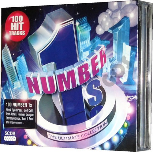 The Ultimate Number 1 Ones 5 CD Original Recordings of 60s 70s 80s 90s 00s Music