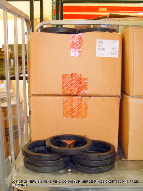 LOT OF 25 NEW SIEMENS RING CONVEYOR MERGE RINGS CXDF75704447 FREE ...
