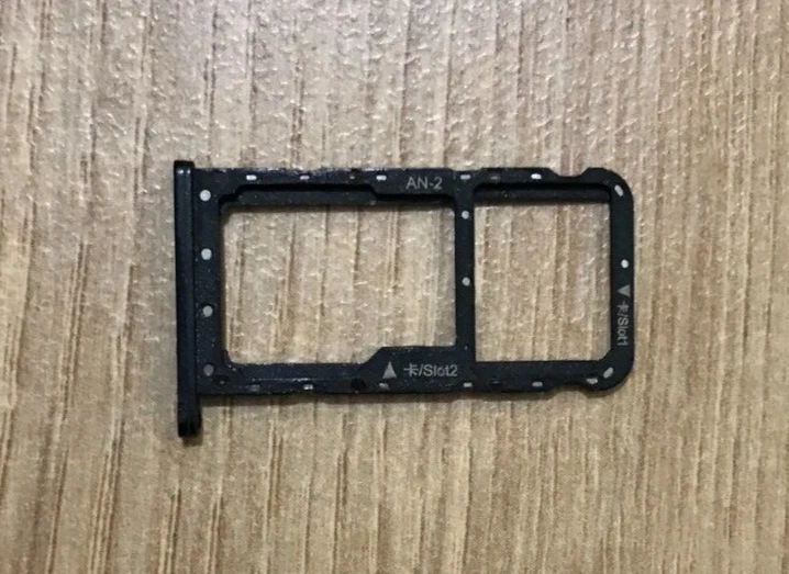 Caddy SIM Et Support Pour Huawei P8 Lite 2017 (PRA-LX1) - Noir - Neuf D'origine