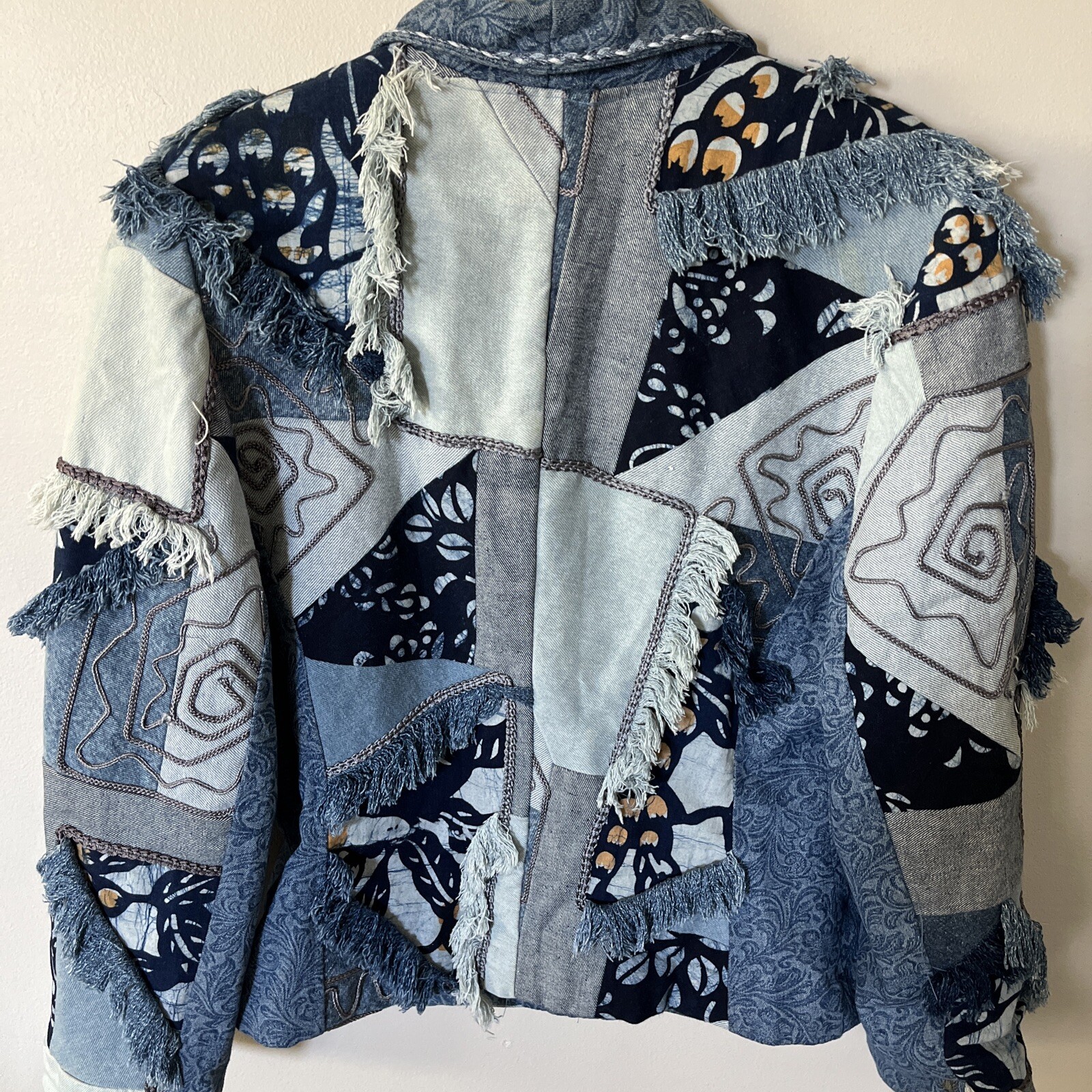 Lim's Women's Denim Patchwork Jacket, Fully Lined… - image 2