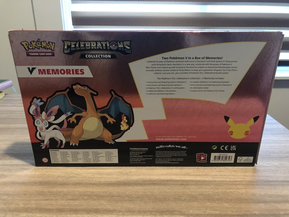 Celebrations V-Memories Lance Charizard V & Sylveon V