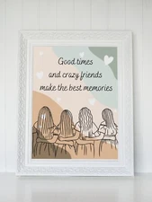 Friends Wall Art Printable 