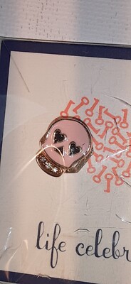ONLY ONE! Keep Collective rose gold PINK SKULL, Collector's edition, NIP!/rare:)