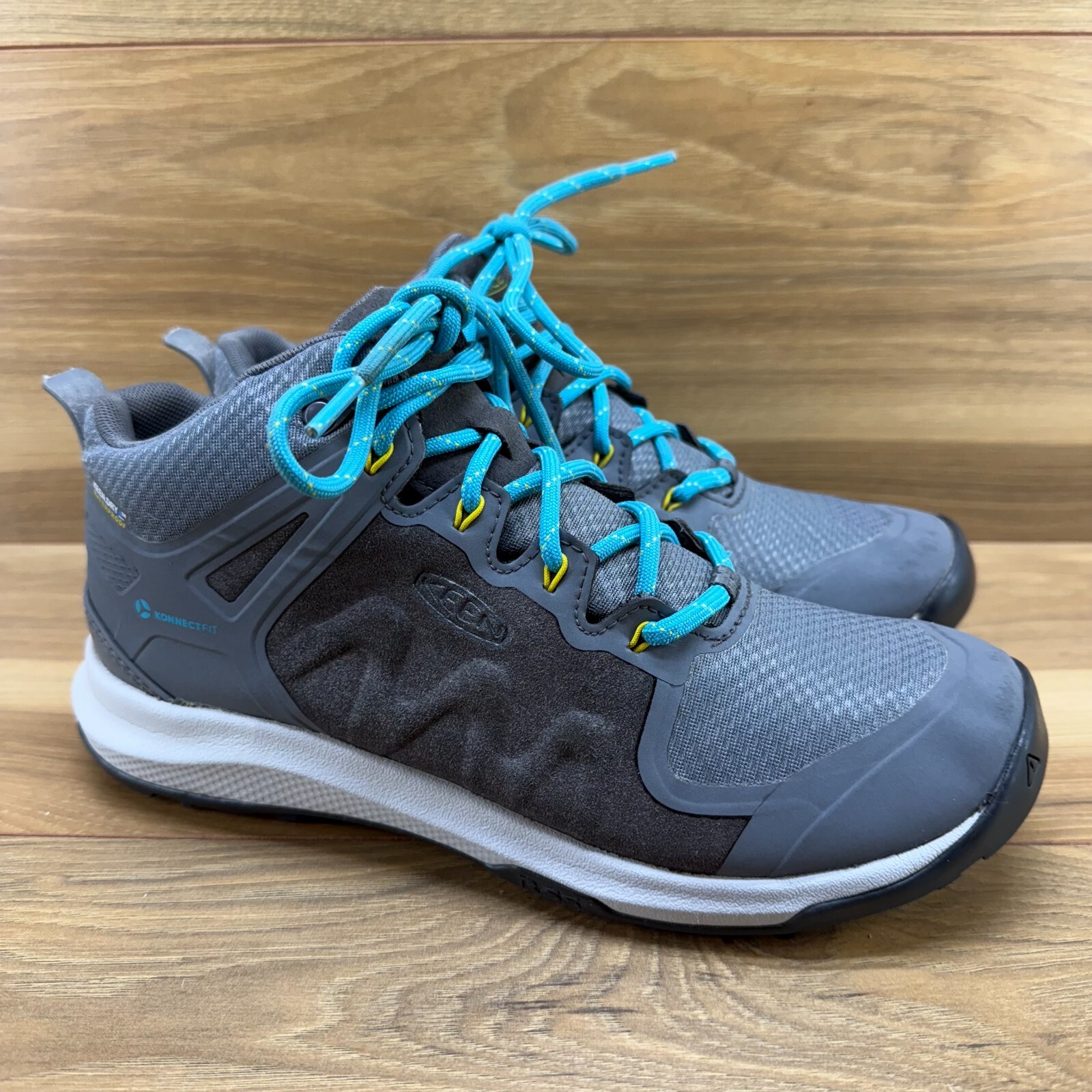 Stivali da donna Keen taglia 7 5 Explore Mid impermeabili stivali da trekking Konnect Fit asciutti