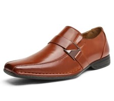 Bruno MARC Men's Loafers Dress Classic Square Toe Formal Oxfords Slip On Shoes