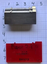 5/16 Corrugated High Speed Steel Molding Knives - Base Board Profile-2.85”