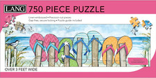 Lang Summertime Fun 750 Piece Panoramic Puzzle w
