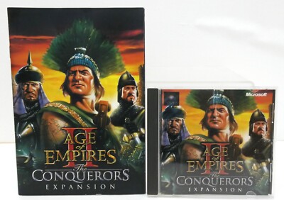 Notice/manuel Age of empires 1&2 rise rome/conquerors pour Big box PC Anglais