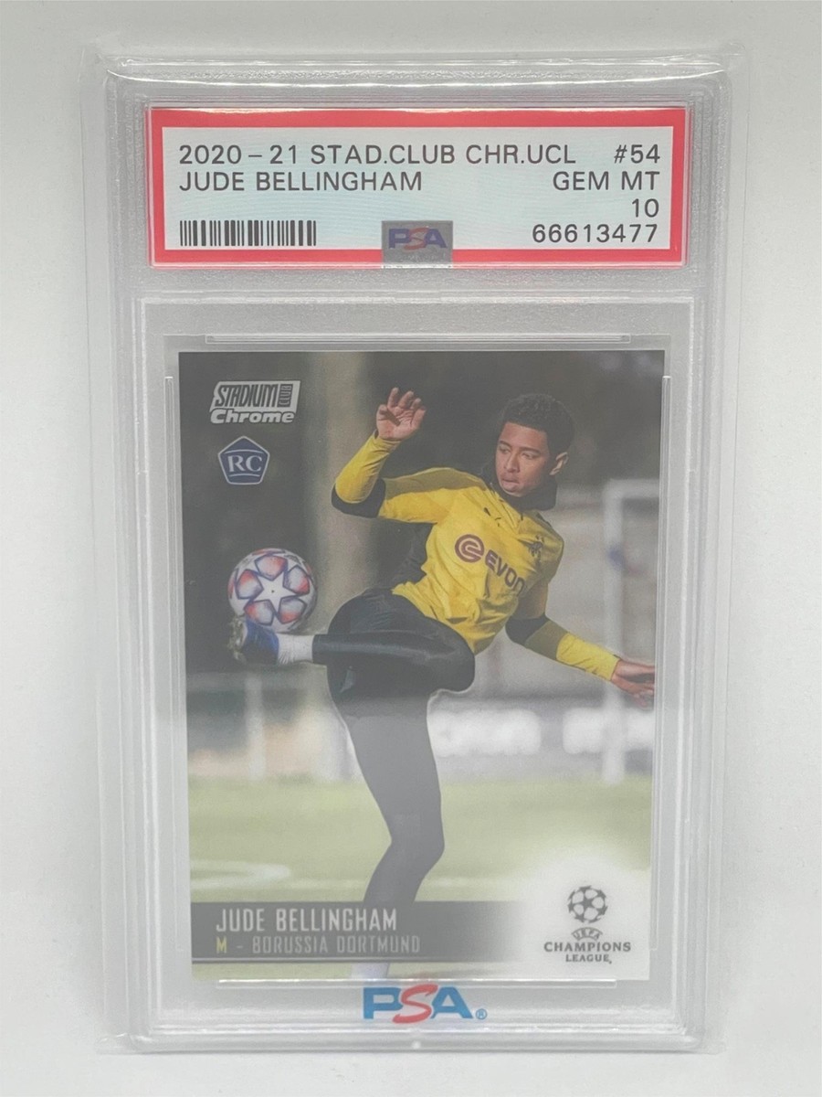 JUDE BELLINGHAM 2020-21 TOPPS STADIUM CLUB UEFA CHAMPIONS