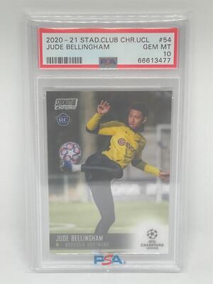 ベリンガム　topps stadium club Jude Bellingham 2020-21 Topps Stadium Club Chrome UCL Rookie RC