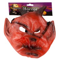Halloween KostüM Pvc Horror Maske - Teufel Design