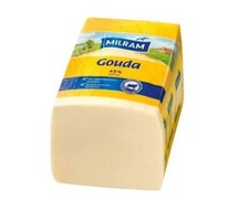 Gouda Schnittkäse, 45 % Fett ca. 3 kg Stücke Milram   (11,66 €/kg)